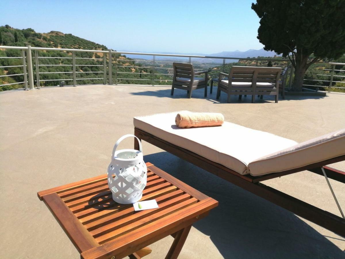 Villa Irini - Cretan Luxury Villa With Amazing View Paraspori  Exterior foto